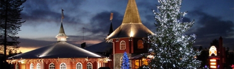 Резиденцията на Дядо Коледа в Напапиири, Лапландия